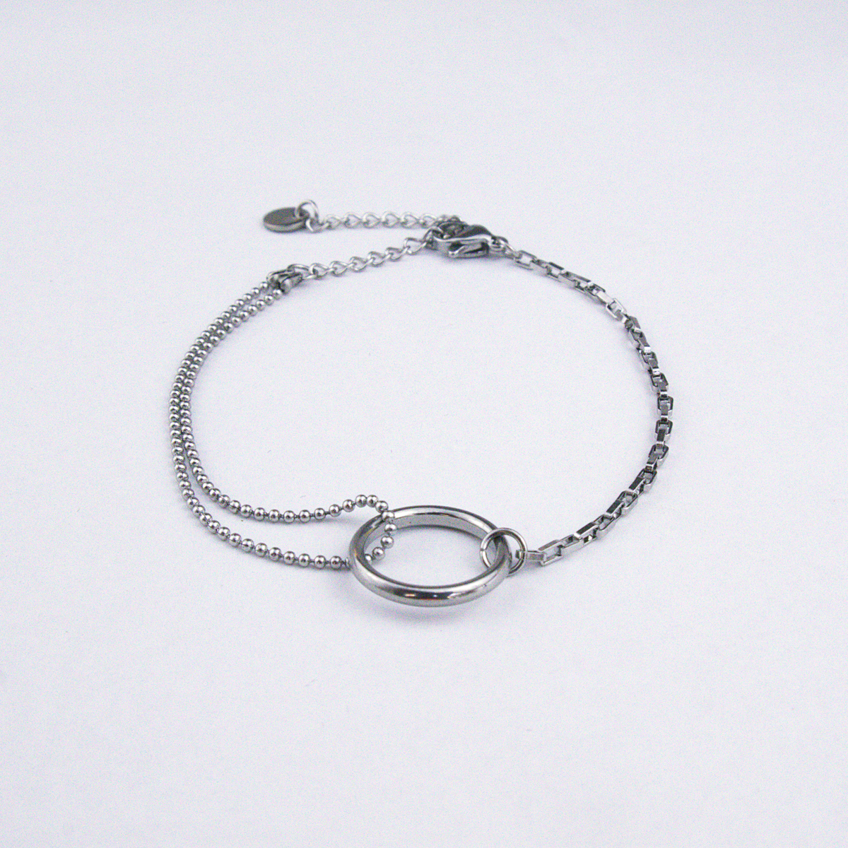 Pulseira Charme Prateada 007