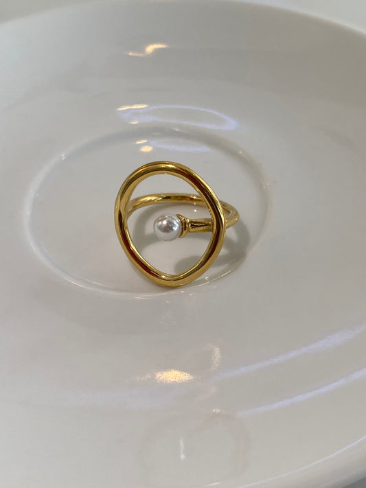 Anel Infinity Pearl