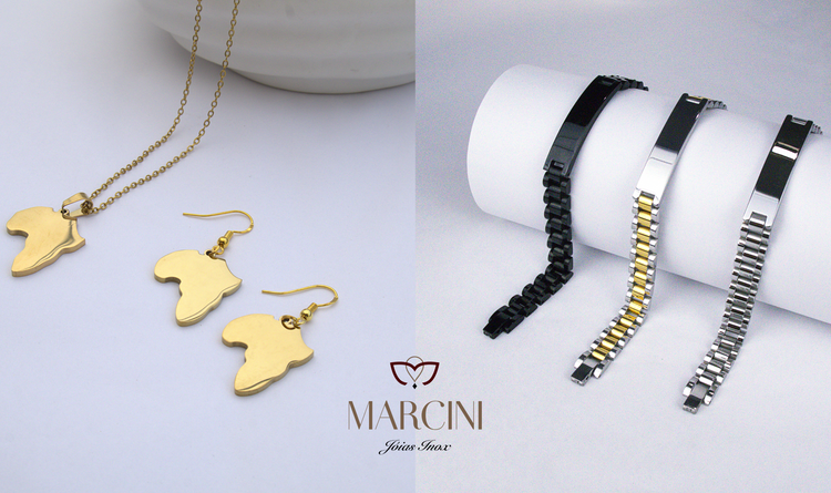 Coleção de Jóias Marcini Personalizáveis