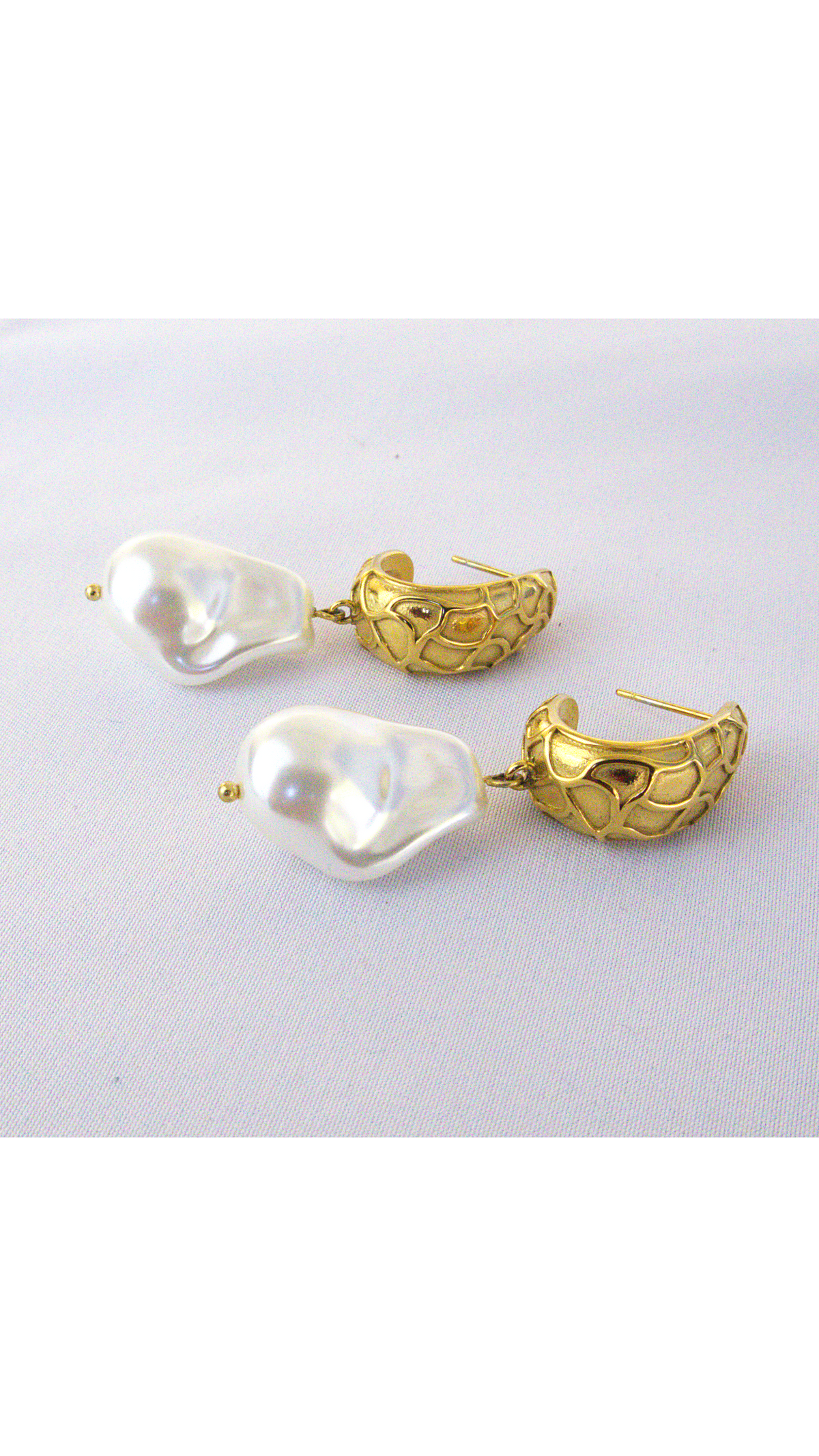 Brincos Argolas & Pérolas 006