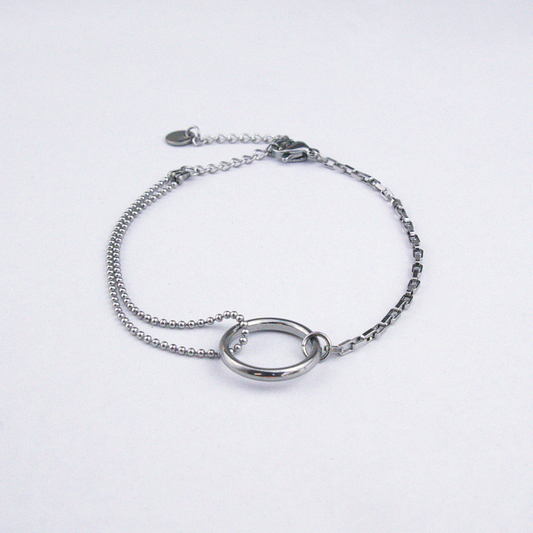 Pulseira Charme Prateada 007