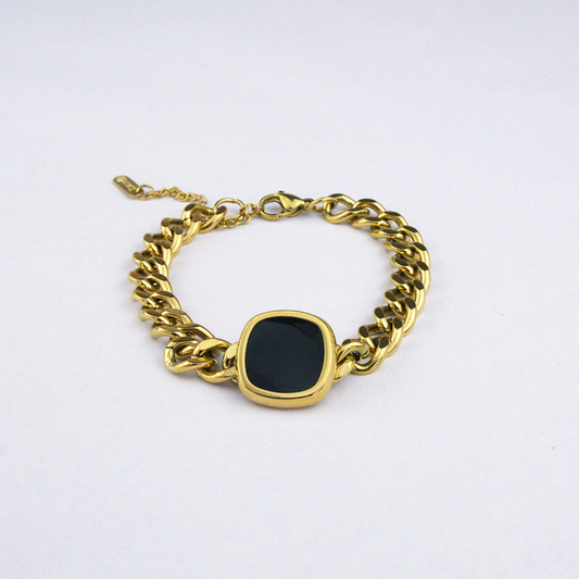 Pulseira Corrente  Com Pingente 008