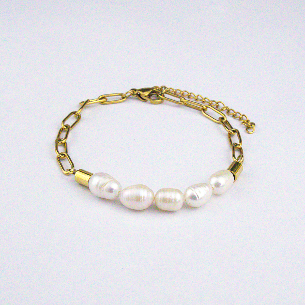 Bracelete  Com Perólas   010