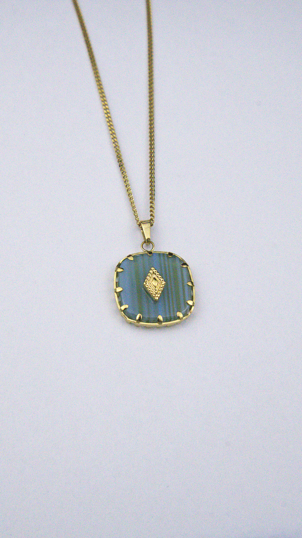 Colar Turquesa Ouros 001