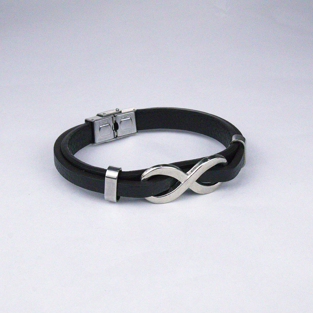Pulseira De Couro  Infinito 001