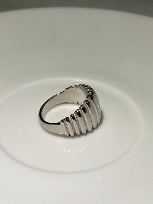 Anel  Prateado
