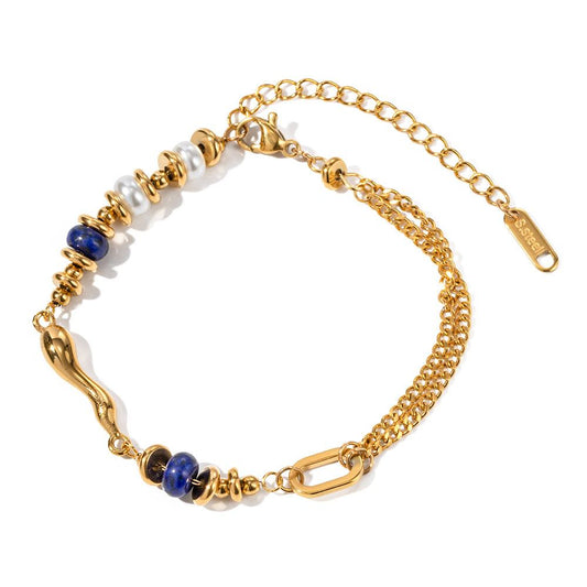 Pulseira Com Pedra Natural