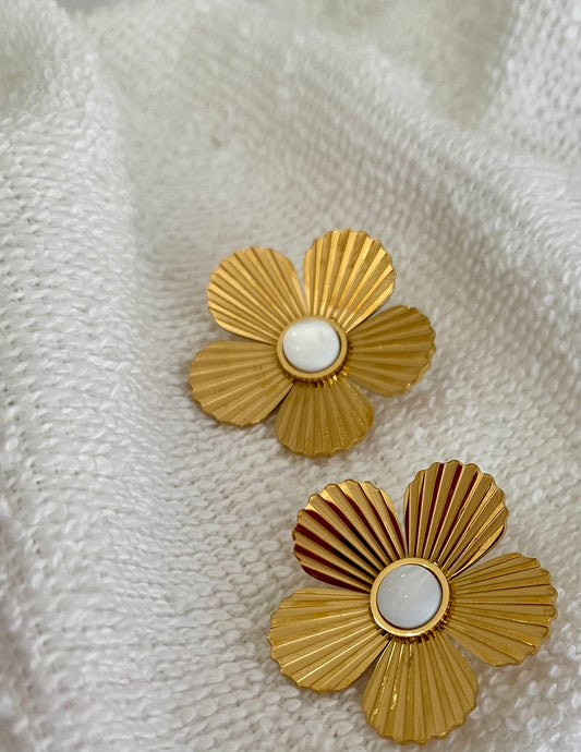 Brincos Flor Vintage