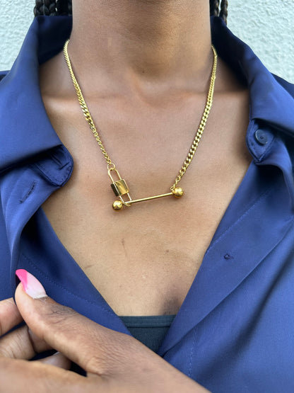 Conjunto Corrente Dourada