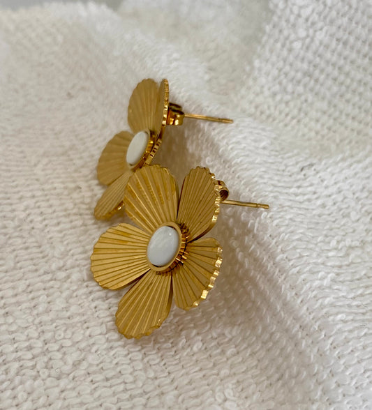 Brincos Flor Vintage