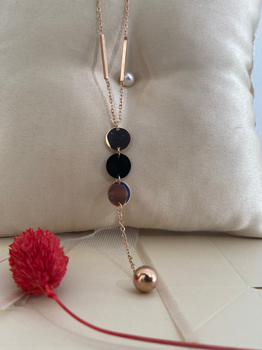 Colar Lariat Minimalista