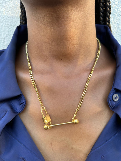 Conjunto Corrente Dourada