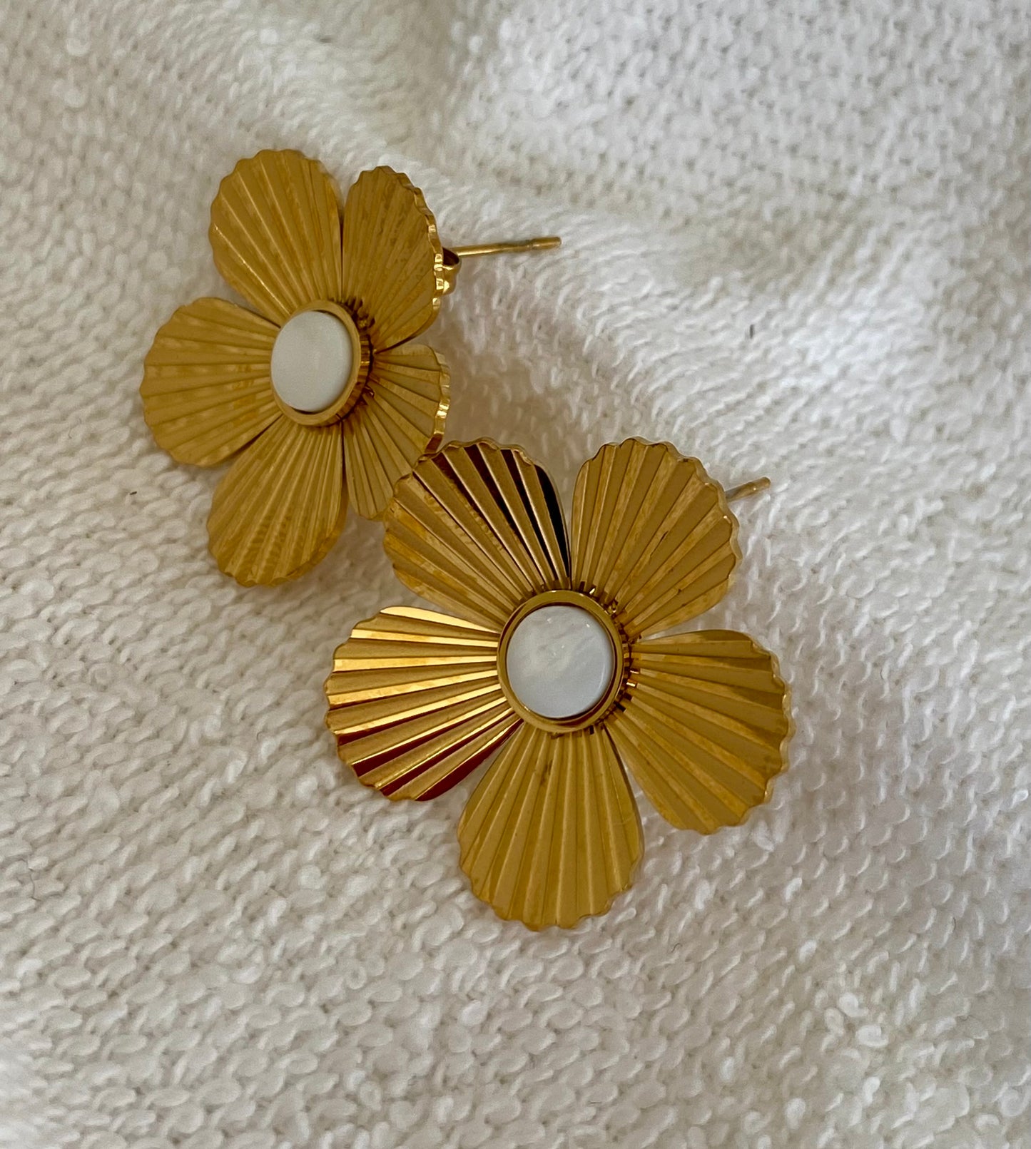 Brincos Flor Vintage
